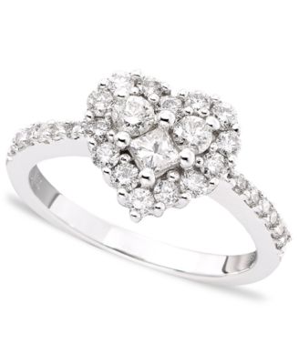 classique by effy diamond heart ring (9/10 ct. t.w.) in 14k ECZPXVI