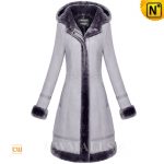 coats for women cwmalls® womens shearling hooded coat cw652117 NFVDSIU