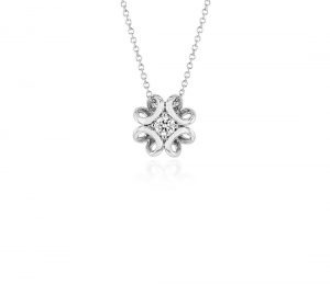 colin cowie diamond pendant in 14k white gold (1/5 ct. tw. UZBFLZX