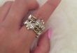 costume jewelry rings chanel jewelry - authentic chanel cc costume jewelry ring XKITMOW