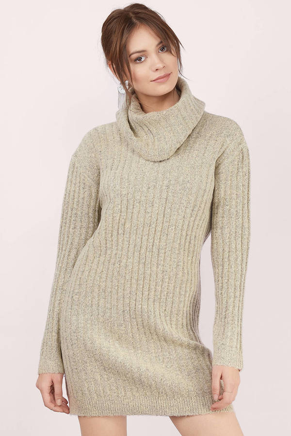 cowl neck sweater ayda cowl neck taupe sweater dress ayda cowl neck taupe sweater dress ... GZVXPAS