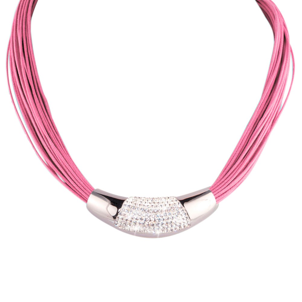 cristal pink necklace BWGPSMU