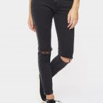 cropa cabana jeans old black destroyed - dr denim jeans - australia u0026 nz WSLNIEK