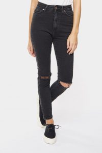 cropa cabana jeans old black destroyed - dr denim jeans - australia u0026 nz WSLNIEK