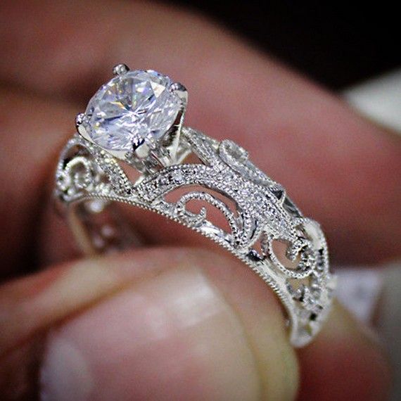 custom engagement rings 30 unique custom style diamond engagement rings ABRFJNM