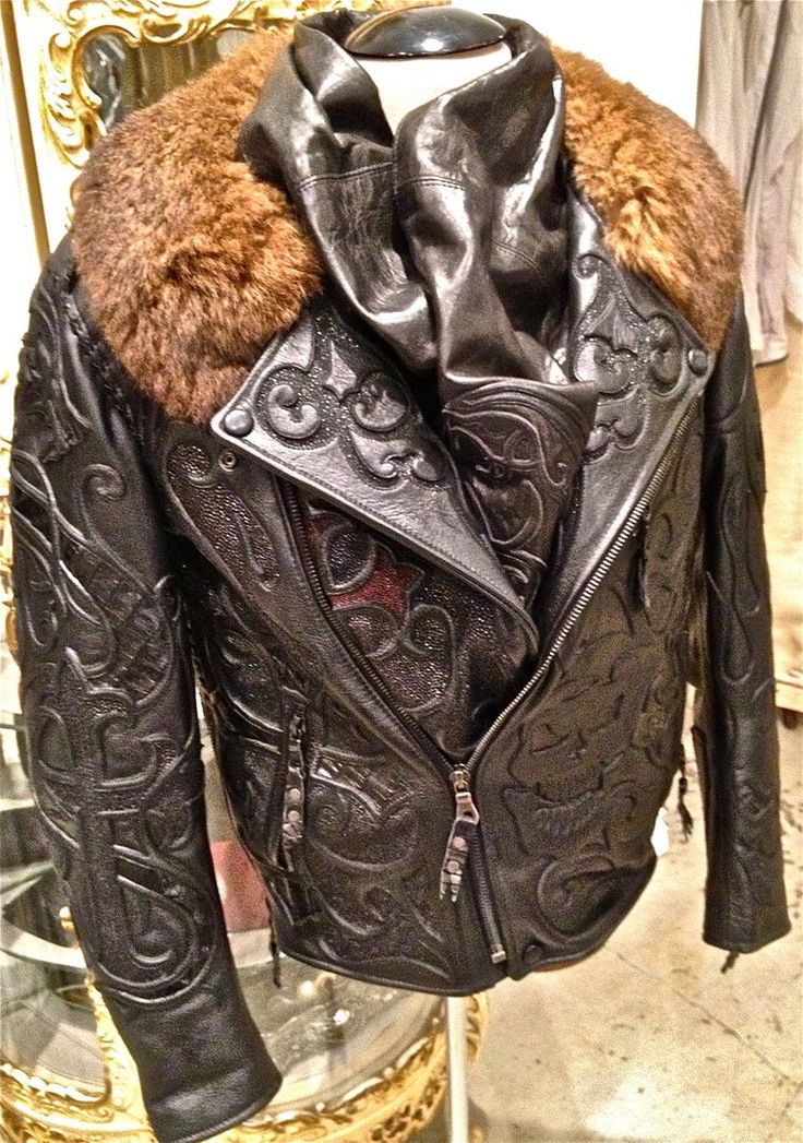 custom leather jackets custom bikers jacket by logan riese this jacket with all hand cut logos and TRAYQCK