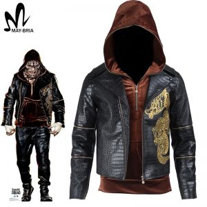 custom leather jackets suicide squad killer croc cosplay costume halloween costume adult fancy  jacket men killer NHZRZRU