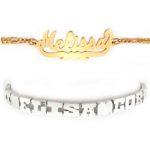 custom name bracelets LEUGMFH
