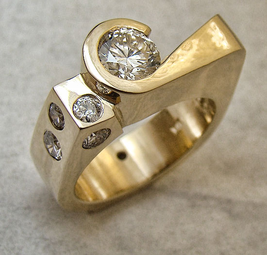 custom rings custom diamond ring #215 HCEKXBM