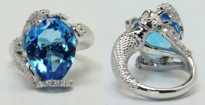 custom rings custom-made-engagement-rings-mermaid ZTVEIFO