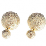 decorated gold fashion earrings as worn decorated gold fashion earrings ... YKFJHEQ