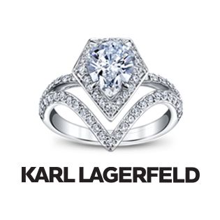 designer engagement rings karl lagerfeld YPSWZZN