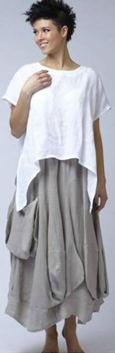 designer plus size clothing - unstructured dress designs - habibe london FVWVELN