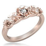 designer wedding rings krikawa floral wedding ring. krikawa designer diamond engagement ring TAAMWMI