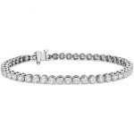 diamond bracelet diamond tennis bracelet in 18k white gold (5 ct. tw.) CYGUTML