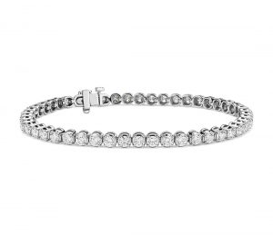 diamond bracelet diamond tennis bracelet in 18k white gold (5 ct. tw.) CYGUTML