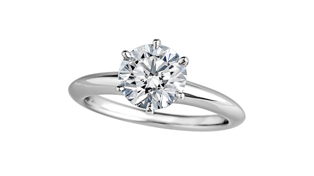 diamond engagement rings a single stone and still the most popular style choice in engagement KEFHHGQ