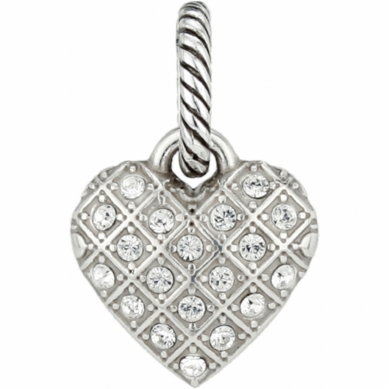 diamond heart charm JGIQPGO