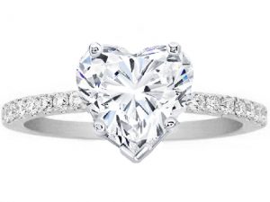 diamond heart ring heart diamond ring: the perfect gift for any occasions MIGWAYM