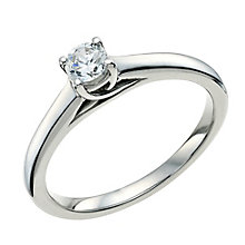 diamond rings 9ct white gold 1/4 carat forever diamond ring - product number 9594310 KJZGFFW