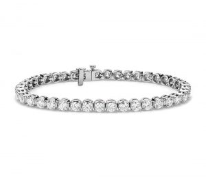 diamond tennis bracelet in 14k white gold (8 ct. tw.) XBZPFGW