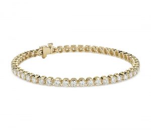 diamond tennis bracelet in 18k yellow gold (5 ct. tw.) BRDUQLN