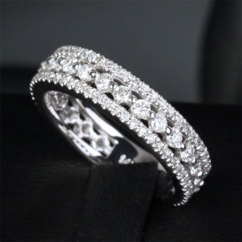 diamond wedding bands $889 diamond wedding band eternity anniversary ring 14k white gold - lord JNEKNWG