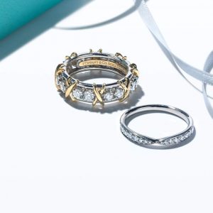 diamond wedding bands KALTIEO