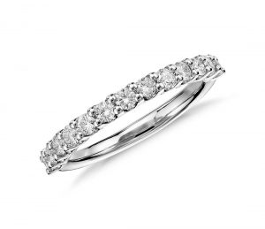 diamond wedding bands luna diamond wedding ring in platinum (1/2 ct. tw.) LOKUICB