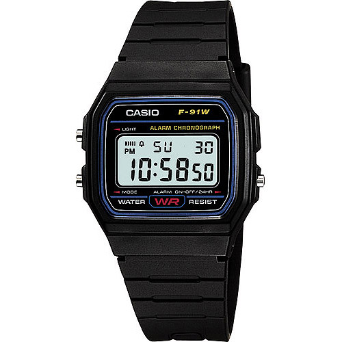 digital watches casio mens casual ana-digi gold dial sports watch, black resin strap PTLWHVH