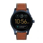 digital watches fossil gen 2 smartwatch - q marshal brown leather ftw2106 BGTOLJO