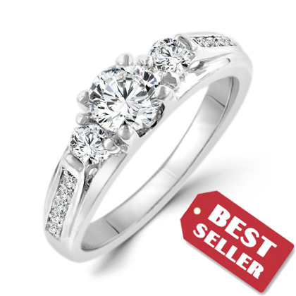 discount diamond rings -inexpensive-diamond-rings-sterling-silver-3-carat-cz VHTIFVU