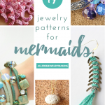 diy beach jewelry: 19 patterns for mermaids | allfreejewelrymaking.com AUAQCZQ