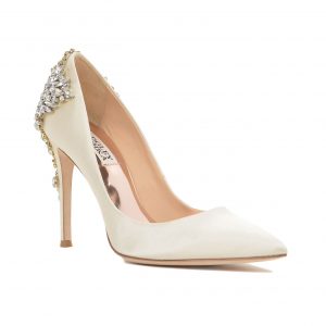 dyeable shoes badgley mischka gorgeous ivory CTVNHGB