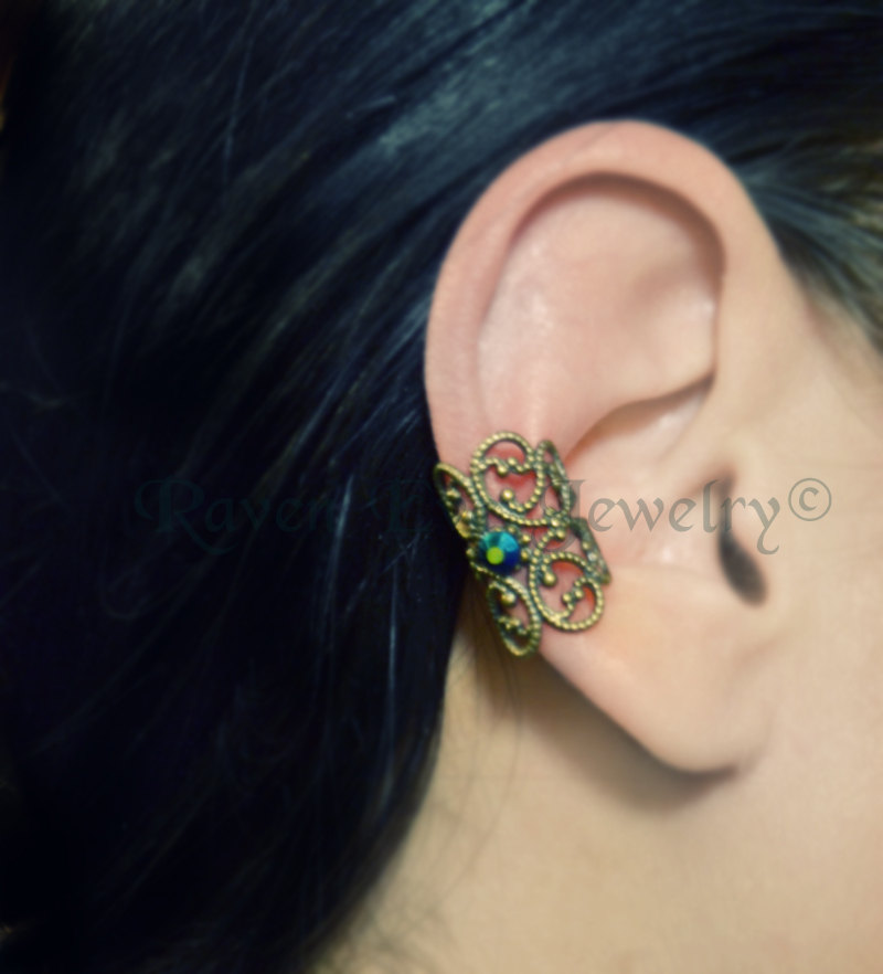 ear cuff jewelry baroque filigree ear cuff earring XEMXJAJ