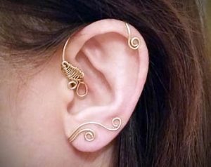 ear cuff jewelry beauty and the beast inspired ear cuff belles ear wrap vine RKDBWXI