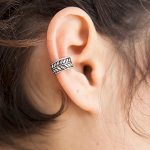 ear cuff jewelry silver ear cuff - ear wrap - fake ear cuff - earcuff RZVFBJA