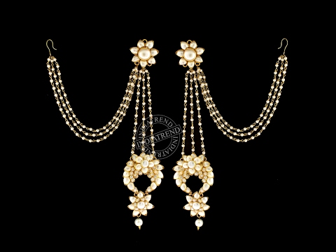 earring style kashmiri style earring collections VBSCWDX