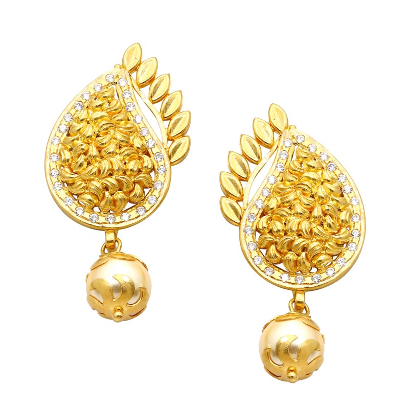 earrings gold fetching gold earring TPQXGKO