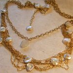 eclectic freshwater pearl necklace | shared designs RFFXQHW