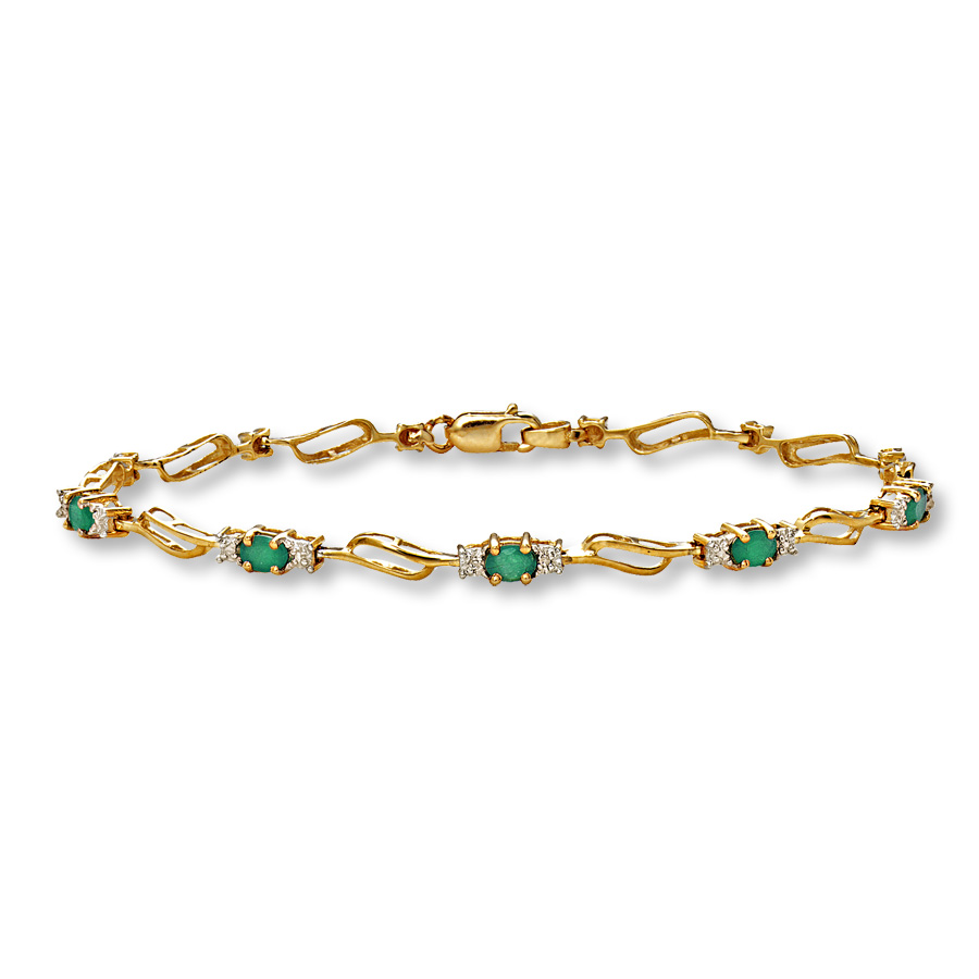 emerald bracelet hover to zoom TNISMCP