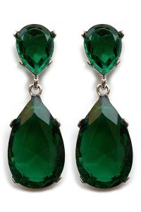 emerald earrings kyle richards emerald earring LIMWVBC