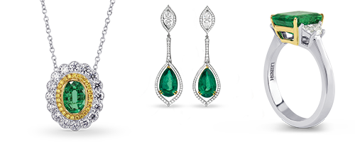 emerald jewelry BFZMNKT