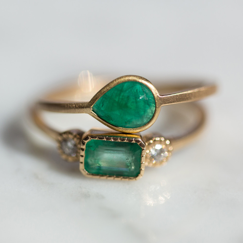 Enhance your look by elegant Emerald jewelry