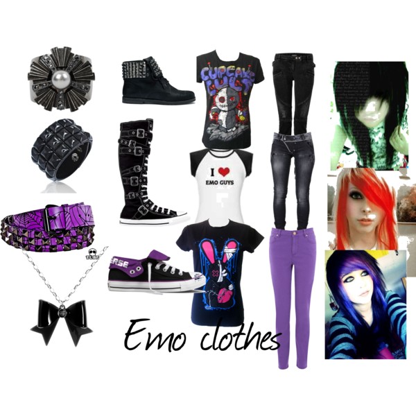 emo clothes a fashion look from march 2012 featuring gothic tops, t shirts and shirt YYFCSLW