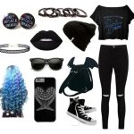 emo clothes i rlly like the lipstick and bag.well rlly the whole outfit YYWCHWB
