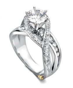 engagement ring designs bedazzle engagement ring - mark schneider design FQPYMZE