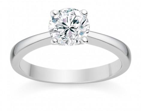 engagement ring designs twist four prong solitaire engagement ring setting VRYSDUQ