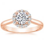 engagement rings lotus flower diamond ring (1/3 ct. tw.) OCLNEMI