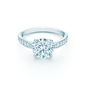 engagement rings love comes full circle with a radiant band set with diamonds. LEMCXWL